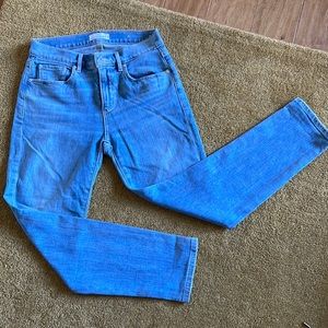 Loft the super soft girlfriend light wash jeans